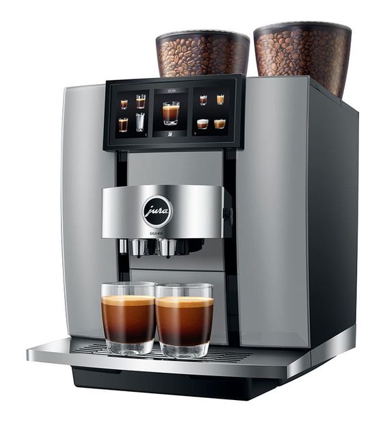 JURA GIGA W10 Kaffeevollautomat 15 bar 2,6 l 650 g AutoClean (Diamond Silver (EA)) f&uuml;r 3.355,00 Euro