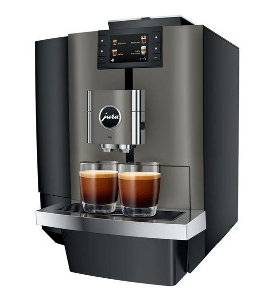 JURA X10c Kaffeevollautomat 15 bar 2,8 l 500 g  (Schwarz, Stahl) f&uuml;r 3.114,00 Euro