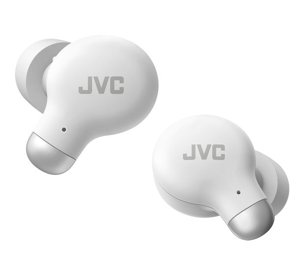 JVC HA-A25T In-Ear Bluetooth Kopfhörer Kabellos TWS 7,5 h Laufzeit IPX4  (Weiß) f&uuml;r 39,99 Euro