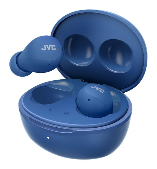 JVC HA-A6T In-Ear Bluetooth Kopfhörer Kabellos TWS 7,5 h Laufzeit IPX4  (Blau) f&uuml;r 31,99 Euro