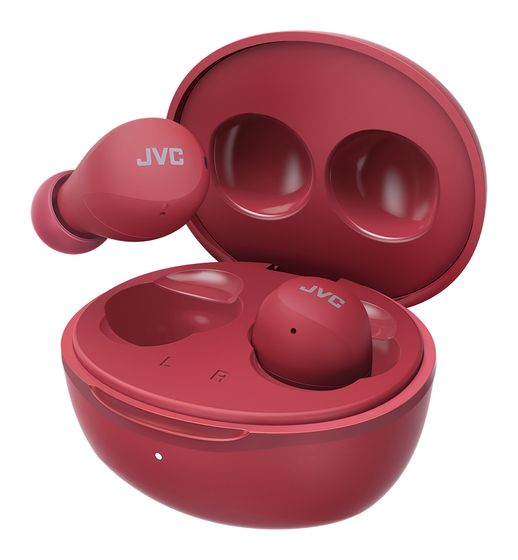 JVC HA-A6T In-Ear Bluetooth Kopfhörer Kabellos TWS 7,5 h Laufzeit IPX4  (Rot) f&uuml;r 31,99 Euro