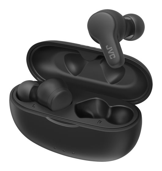 JVC HA-A7T2 Bluetooth Kopfhörer Kabellos TWS IPX4 Mikro-USB  (Schwarz) f&uuml;r 45,49 Euro