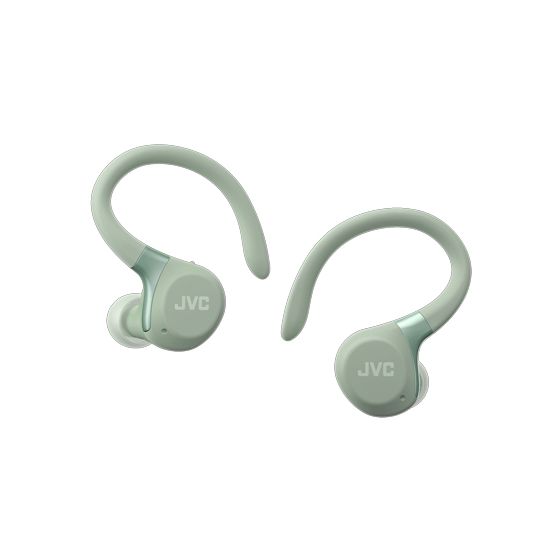 JVC HA-EC75T-G-U In-Ear Bluetooth Kopfhörer kabellos 11 h Laufzeit IP57  (Grün) f&uuml;r 76,49 Euro