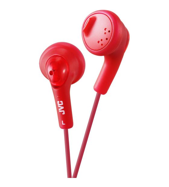 JVC HA-F160-R-E In-Ear Kopfhörer Kabelgebunden  (Rot) f&uuml;r 9,95 Euro