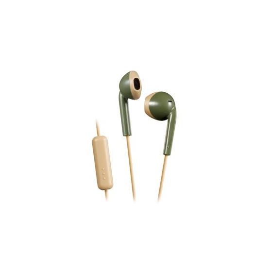 JVC HA-F19M-GC In-Ear Kopfhörer Kabelgebunden  (Cremefarben, Grün) f&uuml;r 9,95 Euro