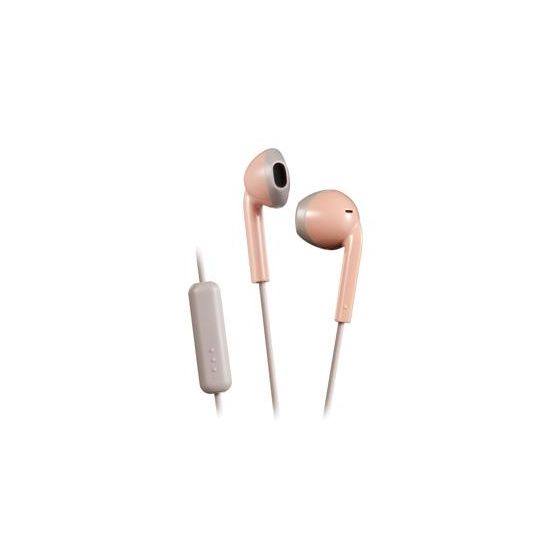 JVC HA-F19M-PT In-Ear Kopfhörer Kabelgebunden  (Grau, Pink) f&uuml;r 9,95 Euro