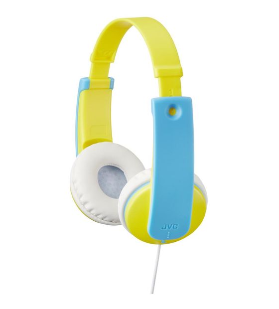 JVC HA-KD7-Y Over Ear Kopfhörer Kabelgebunden  (Blau, Gelb) f&uuml;r 17,99 Euro