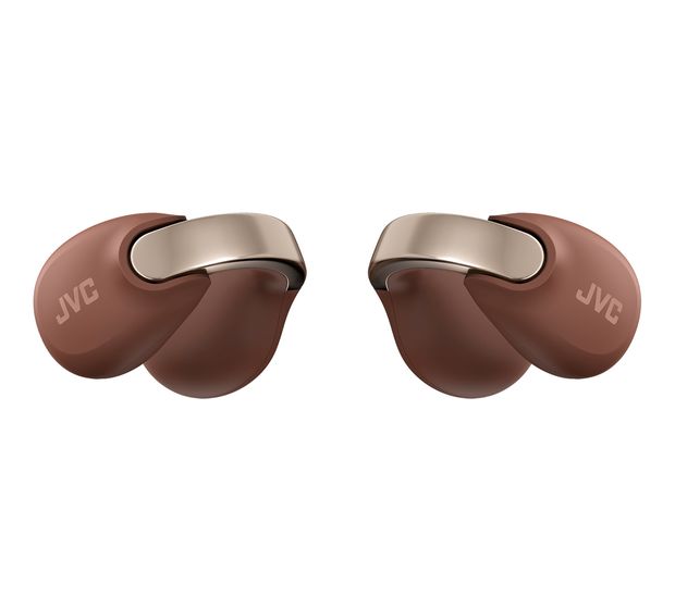 JVC HA-NP1T In-Ear Bluetooth Kopfhörer Kabellos TWS IPX4 USB Typ-C  (Braun, Silber) f&uuml;r 105,99 Euro