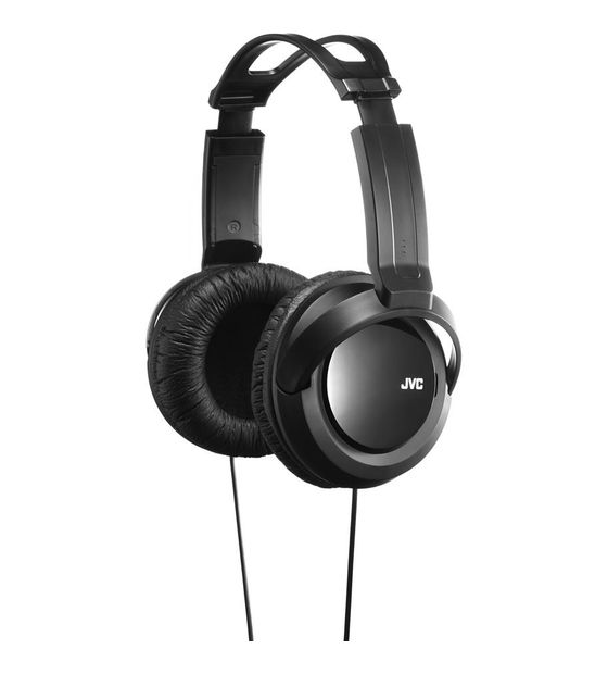 JVC HA-RX330-E Over Ear Kopfhörer Kabelgebunden  (Schwarz) f&uuml;r 18,99 Euro