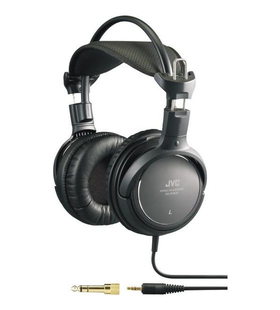 JVC HA-RX900 Over Ear Kopfhörer Kabelgebunden  (Schwarz) f&uuml;r 66,99 Euro