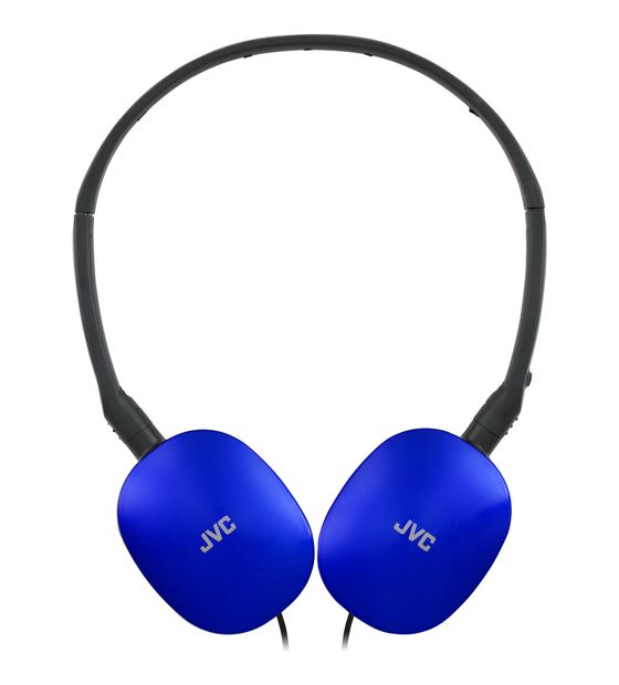 JVC HA-S160M-AU Over Ear Kopfhörer Kabelgebunden  (Blau) f&uuml;r 21,99 Euro