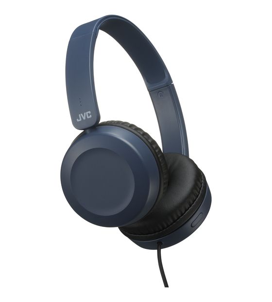 JVC HA-S31M-A Ohraufliegender Kopfhörer Kabelgebunden  (Blau) f&uuml;r 17,49 Euro