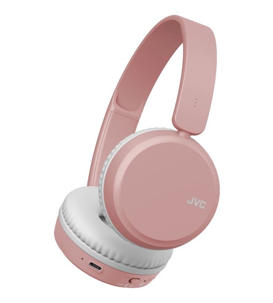 JVC HA-S36W Over Ear Bluetooth Kopfhörer kabellos 35 h Laufzeit  (Pink) f&uuml;r 37,49 Euro