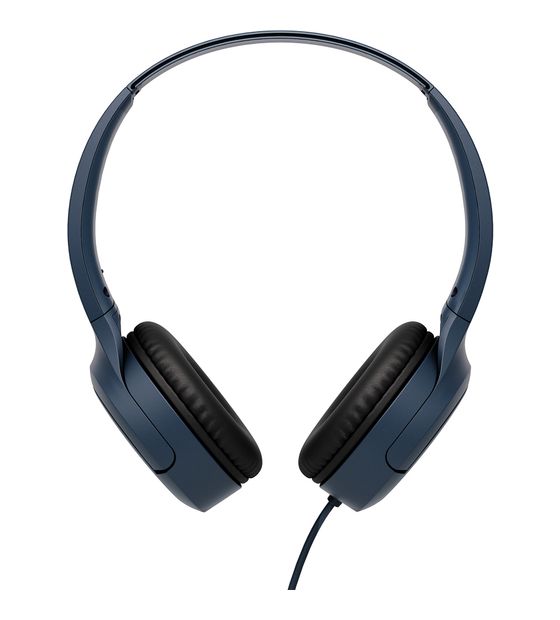 JVC HAS33UC Ohraufliegender Kopfhörer Kabelgebunden USB Typ-C  (Schwarz, Blau) f&uuml;r 28,49 Euro