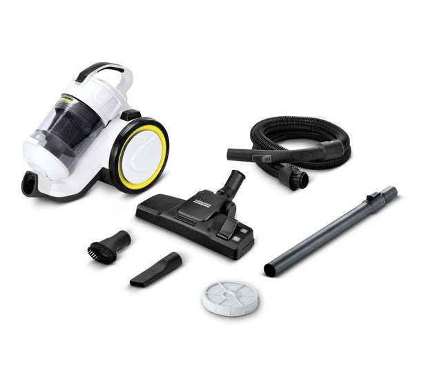 KÄRCHER VC3 Bodenstaubsauger Beutellos 700 W HEPA (Schwarz, Weiß, Gelb) f&uuml;r 146,99 Euro