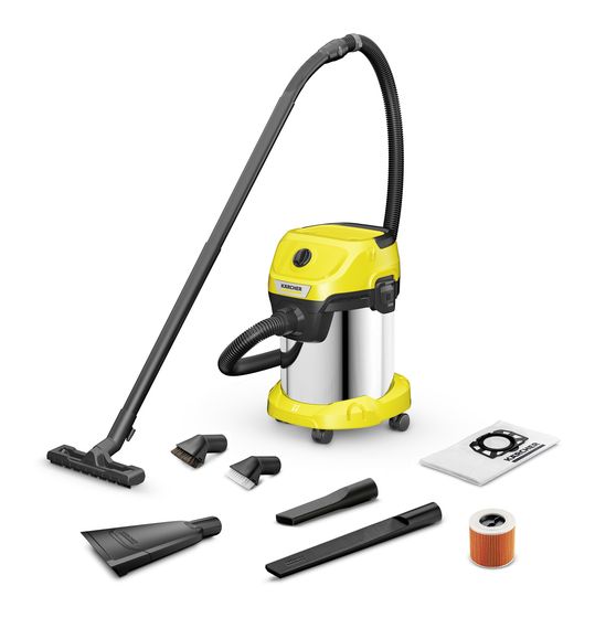 KÄRCHER WD3 S V-17/4/20 1000 W Naß-/Trockensauger f&uuml;r 96,99 Euro