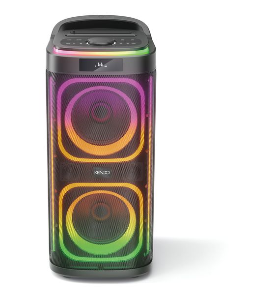 Kendo Partybox Club XL 25EX 100 W Bluetooth Lautsprecher  (Schwarz) f&uuml;r 199,00 Euro