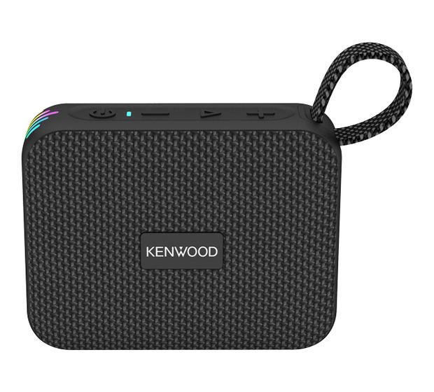 Kenwood AS-60BT-B 5 W Bluetooth Lautsprecher Laufzeit bis 8,5 h  (Schwarz) f&uuml;r 29,49 Euro