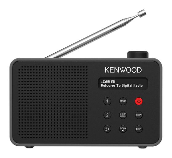 Kenwood CR-M25DAB-B Bluetooth DAB+, FM Radio Tragbar  (Schwarz) f&uuml;r 48,99 Euro