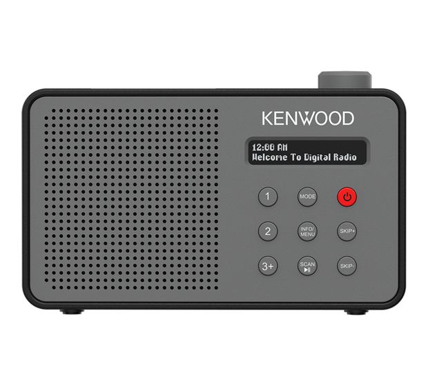 Kenwood CR-M25DAB-H Bluetooth DAB+, FM Radio Tragbar  (Grau) f&uuml;r 47,99 Euro