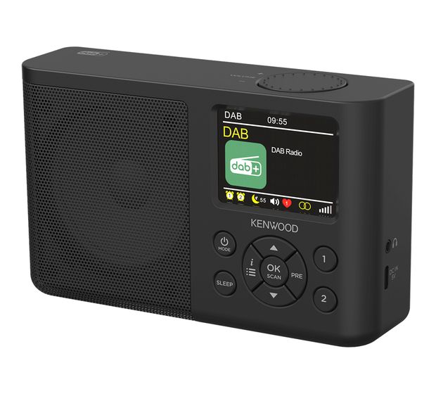 Kenwood CR-M33DAB Bluetooth DAB, DAB+, FM Radio Tragbar  (Schwarz) f&uuml;r 59,49 Euro
