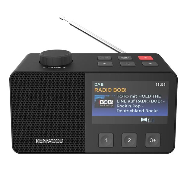Kenwood CR-M70DAB-B Bluetooth DAB+, FM Radio Tragbar  (Schwarz) f&uuml;r 119,00 Euro