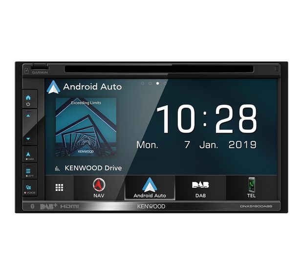 Kenwood DNX5190DSE3 17,1 cm (6.75 Zoll) Navigationsgerät 16 GB Nordeuropa, Südeuropa f&uuml;r 847,00 Euro