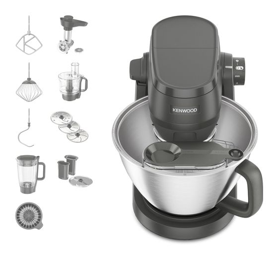 Kenwood KHC30.070GY Multi Tasker 1000 W Küchenmaschine 4,3 l  (Edelstahl, Grau) f&uuml;r 289,00 Euro