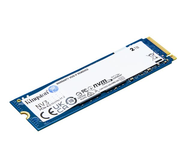 Kingston NV3 2 TB SSD PCI Express 4.0 M.2 f&uuml;r 353,00 Euro