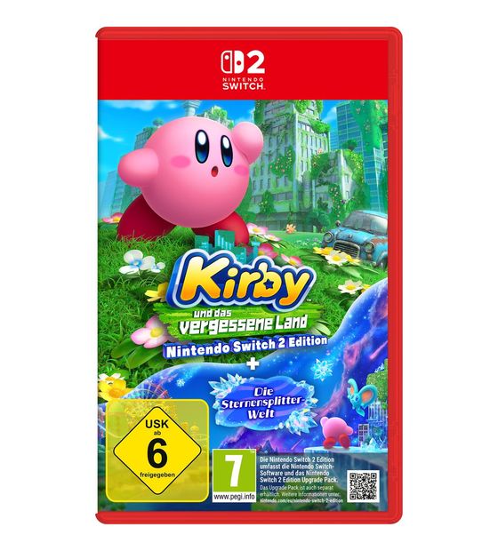 Kirby und das vergessene Land - Nintendo Switch 2 Edition + Die Sternensplitter-Welt (Nintendo Switch 2) f&uuml;r 69,99 Euro