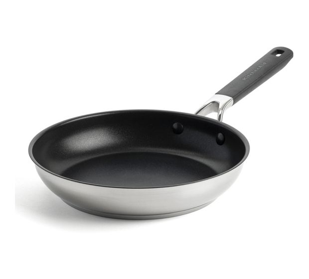 KitchenAid Classic Bratpfanne 24cm   (Schwarz, Edelstahl) f&uuml;r 49,90 Euro