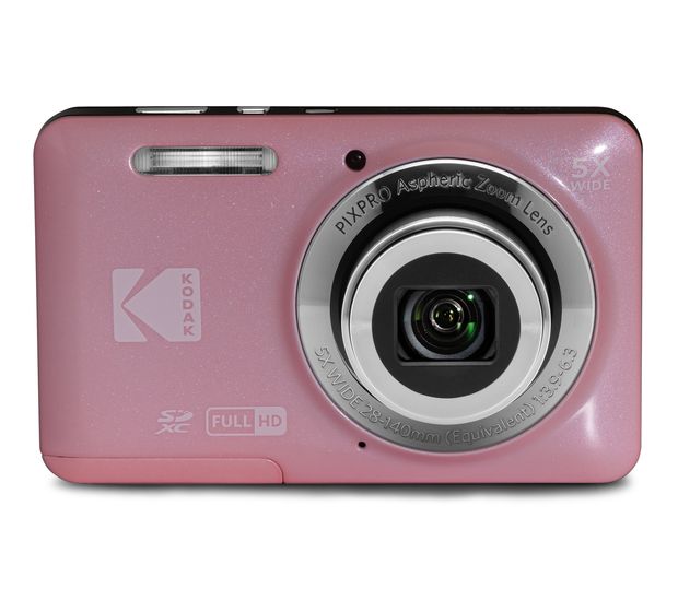 Kodak Pixpro FZ55  Kompaktkamera 5x Opt. Zoom  (Pink) f&uuml;r 129,99 Euro