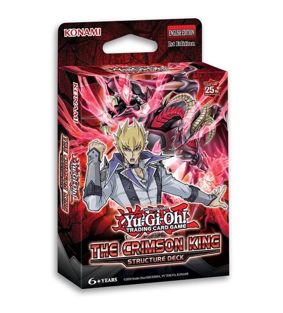 Konami Yu-Gi-Oh! Structure Deck The Crimson Kartenspiel Kartenspiel f&uuml;r 11,99 Euro