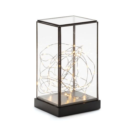 Konstsmide 1818-870 LED Glaslaterne LED Batterie/Akku f&uuml;r 18,99 Euro