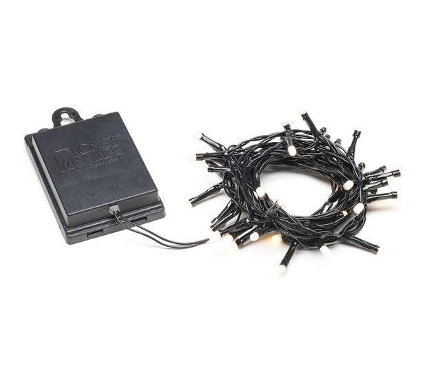 Konstsmide 3724-130 Lichterkette (IP44) LED 390 mm Ultra-Warmweiß(2500K) Batterie/Akku f&uuml;r 13,99 Euro