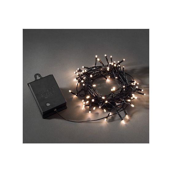 Konstsmide 3728-100 LED Kette mit Schalter LED 8400 mm Weiß f&uuml;r 17,99 Euro