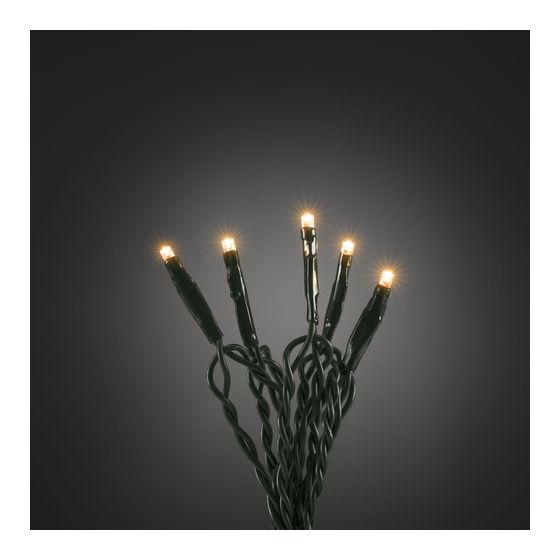 Konstsmide 6350-820 Bastel Deko Lichterkette LED 363 mm Ultra-Warmweiß(2200K) Warmweiß AC f&uuml;r 9,99 Euro