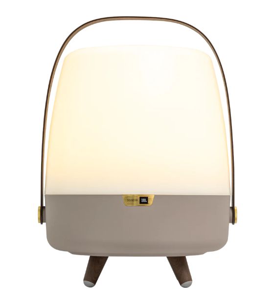 Kooduu Lite-up Play 2.0 10 W Bluetooth Lautsprecher Laufzeit bis 11 h  (Beige, Weiß, Holz) f&uuml;r 175,00 Euro