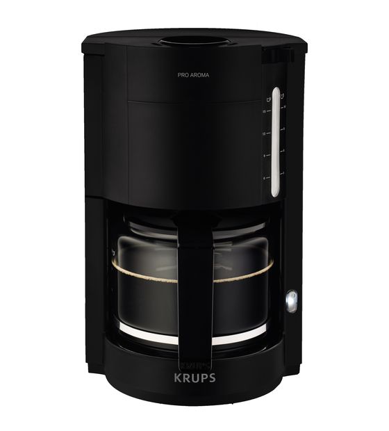 Krups F30908 ProAroma 15 Tassen Filterkaffeemaschine 1,2 l  (Schwarz) f&uuml;r 38,49 Euro