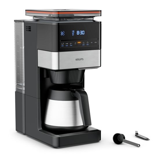 Krups KT8428 Grind Aroma XL 15 Tassen Thermo Filterkaffeemaschine  (Schwarz, Edelstahl) f&uuml;r 232,99 Euro