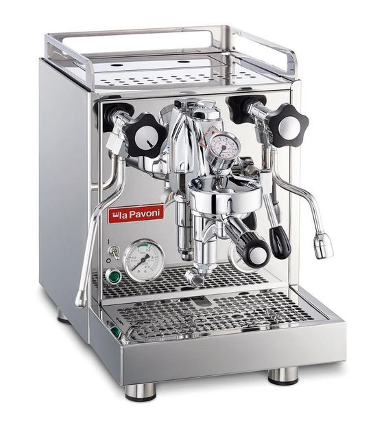 la Pavoni LPSCOV01EU Siebträger Kaffeemaschine 20 bar 1400 W  (Edelstahl) f&uuml;r 1.899,00 Euro
