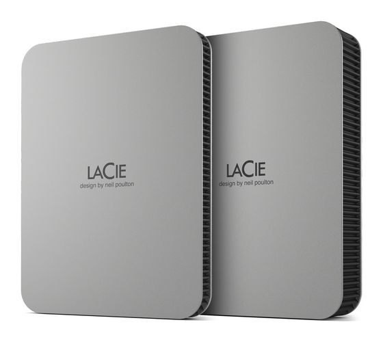 LaCie Mobile Drive (2022) 5 TB externe Festplatte 2.5"  (Silber) f&uuml;r 249,99 Euro