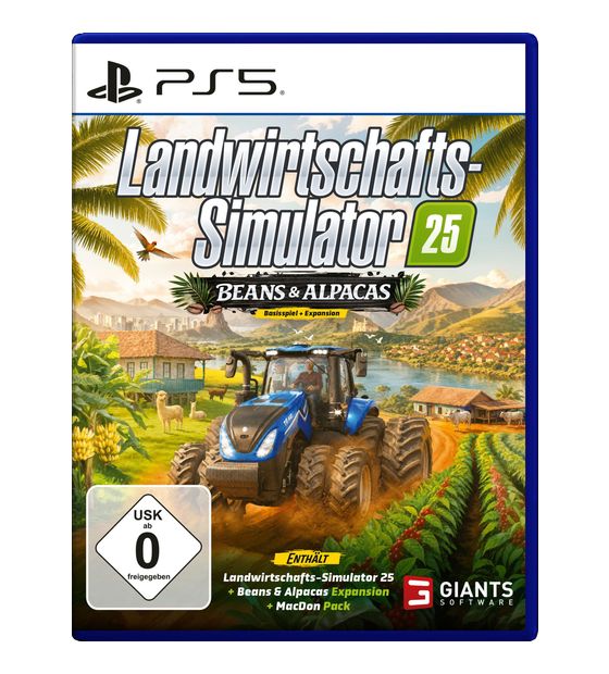 Landwirtschafts-Simulator 25: Beans & Alpacas Edition (PlayStation 5) f&uuml;r 59,99 Euro
