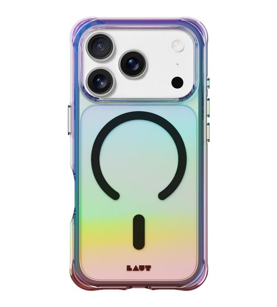 LAUT Aero Holo Cover für Apple iPhone 17 Pro Max (Mehrfarbig, Transparent) f&uuml;r 31,99 Euro