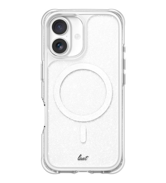 LAUT Aero Sparkle Cover für Apple iPhone 17  (Silber, Transparent) f&uuml;r 34,99 Euro