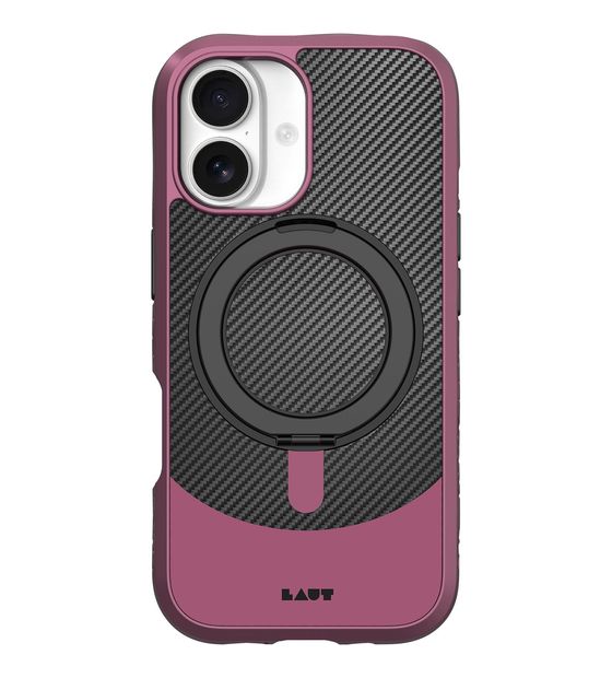 LAUT Carbon Matter Cover für Apple iPhone 17  (Schwarz, Rot) f&uuml;r 33,99 Euro