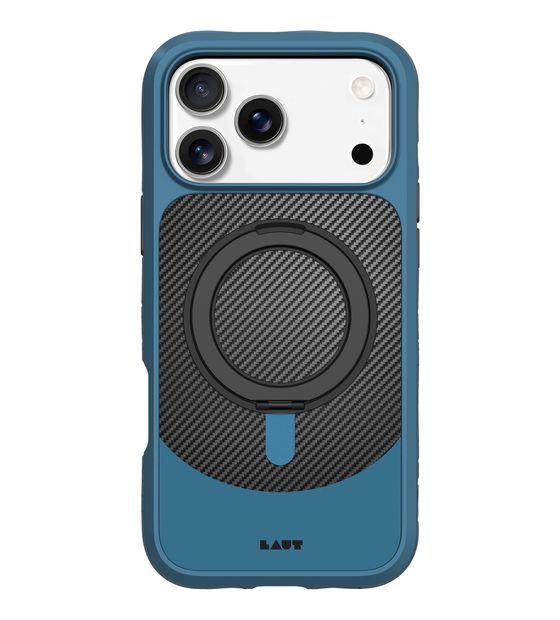 LAUT Carbon Matter Cover für Apple iPhone 17 Pro  (Schwarz, Blau) f&uuml;r 33,99 Euro