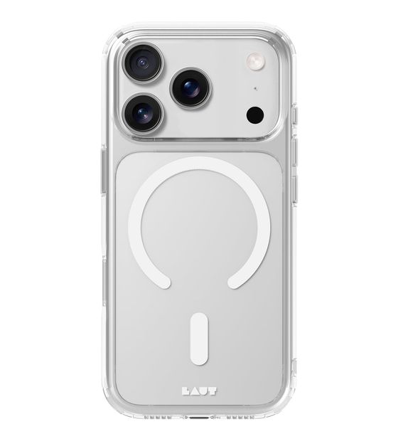 LAUT Crystal Fluro Cover für Apple iPhone 17 Pro  (Hellgrau) f&uuml;r 24,99 Euro