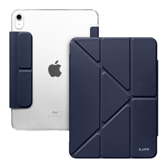 LAUT Huex Folio für Apple 10.9" (10th Gen) (2022) (A2757, A2777, A2696) bis 27,7 cm (10.9") Stoßfest, Kratzresistent (Navy, Transparent) f&uuml;r 27,99 Euro
