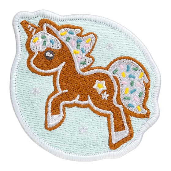 LAUT MagMoji Badge – Unicorn Cookie Christmas Edition Abzeichen  (Braun, Hellblau) f&uuml;r 10,99 Euro